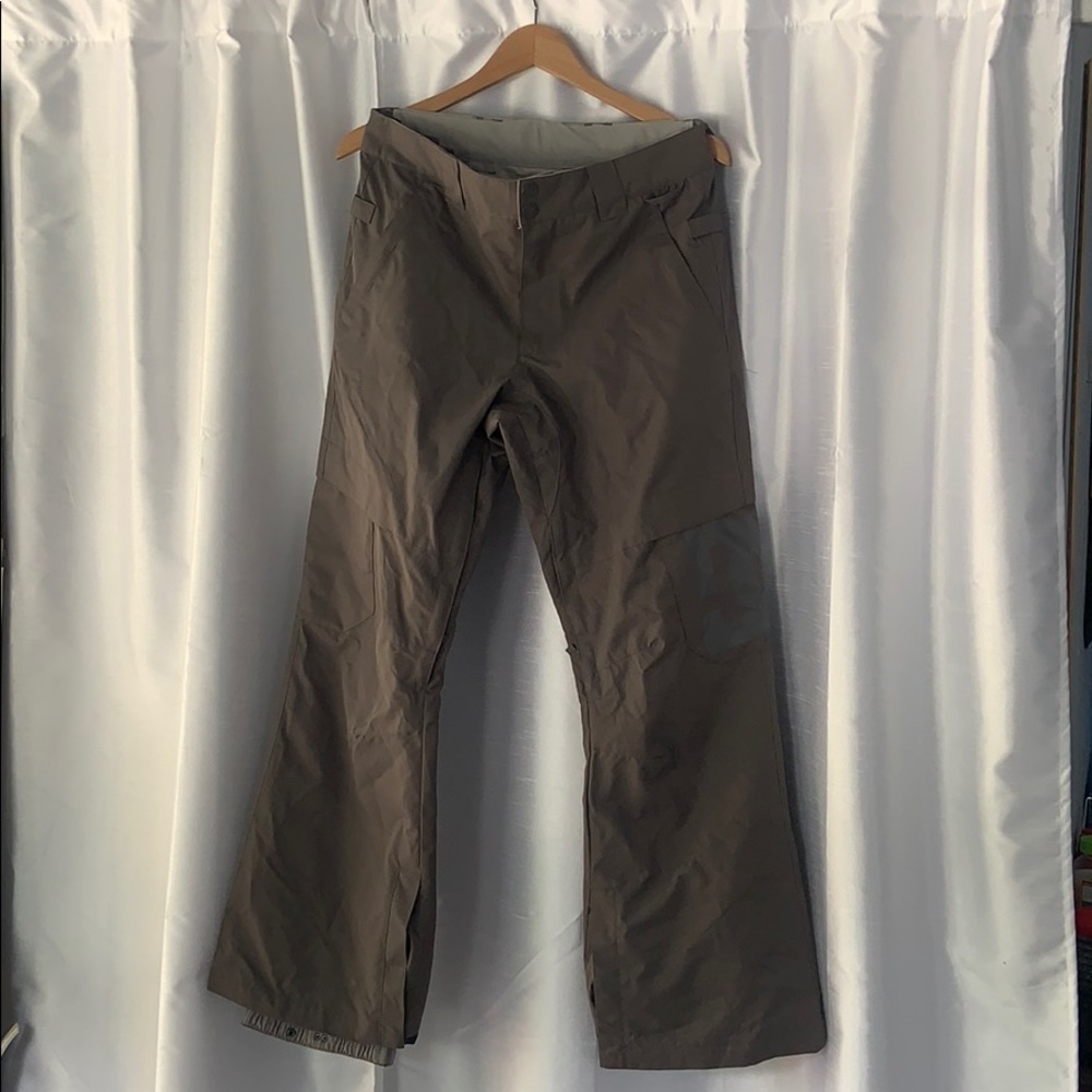 DC Snowboard Pants Mens Small Gray Lightly Used